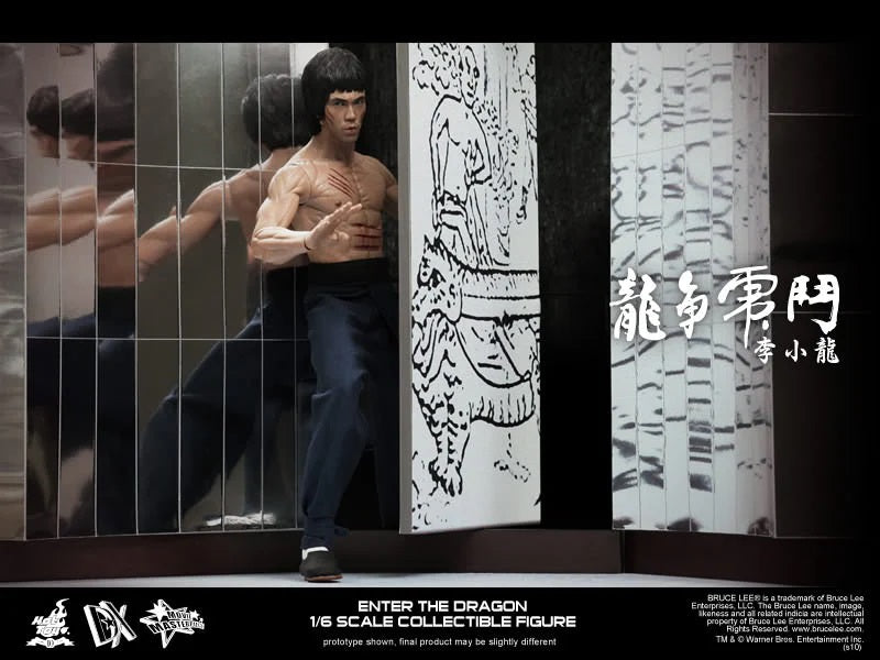 PRE-LOVED - Hot Toys - DX04: Bruce Lee Enter The Dragon + Extra Body