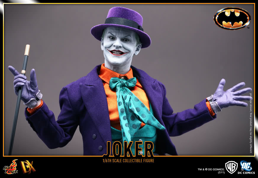 PRE-LOVED - HOT TOYS - DX08 - THE JOKER 1989