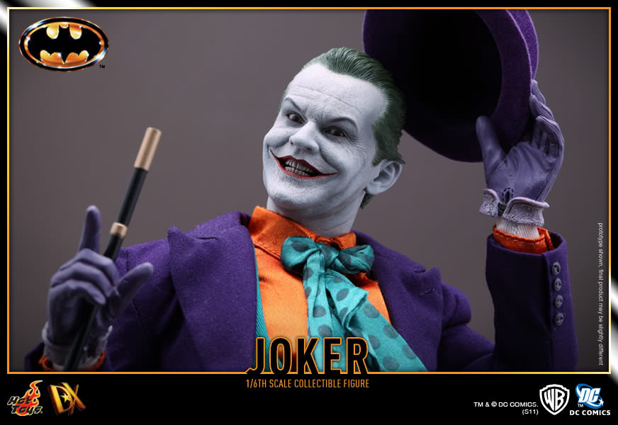 PRE-LOVED - HOT TOYS - DX08 - THE JOKER 1989