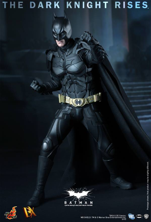 PRE-LOVED - HOT TOYS - DX12 - THE DARK KNIGHT RISES BATMAN