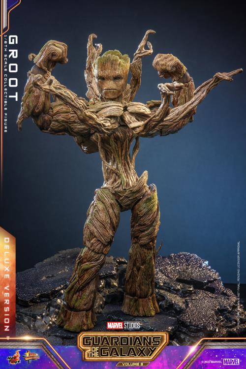 Hot Toys - MMS707 - Guardians of the Galaxy Vol. 3: Groot Deluxe