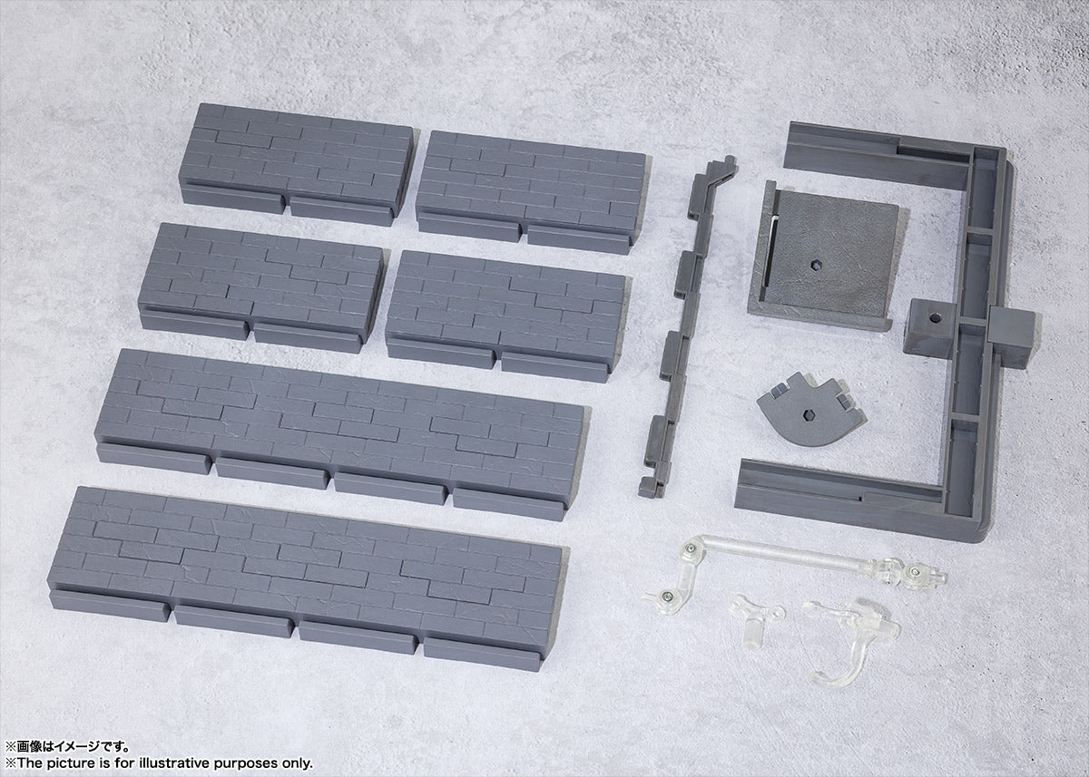 Tamashii Nations - Tamashii Option: Brick Wall (Gray Version)