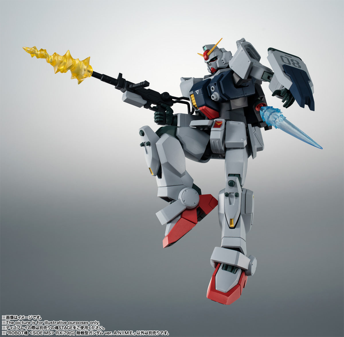 Tamashii Nations - Robot Spirits - Gundam The 08th MS Team: RX-79(G) Gundam Ground Type