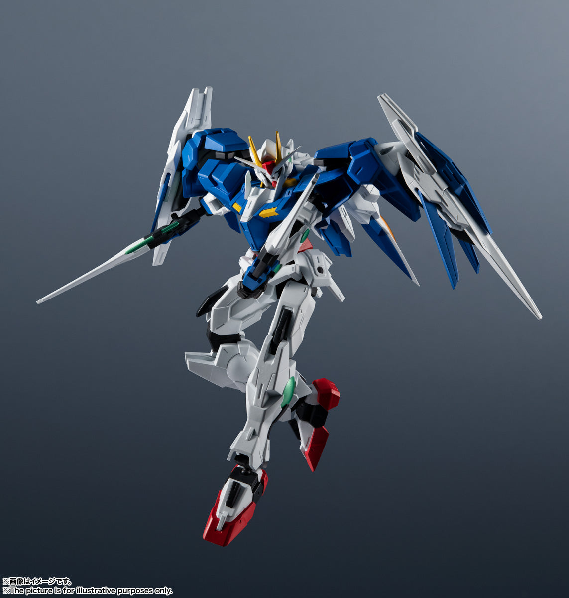 Tamashii Nations - Gundam Universe - GN-0000+GNR-010 00 RAISER