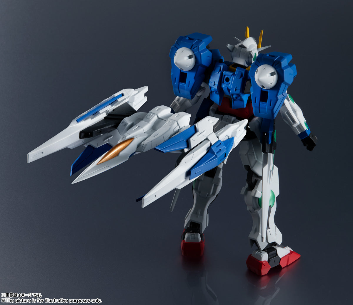 Tamashii Nations - Gundam Universe - GN-0000+GNR-010 00 RAISER