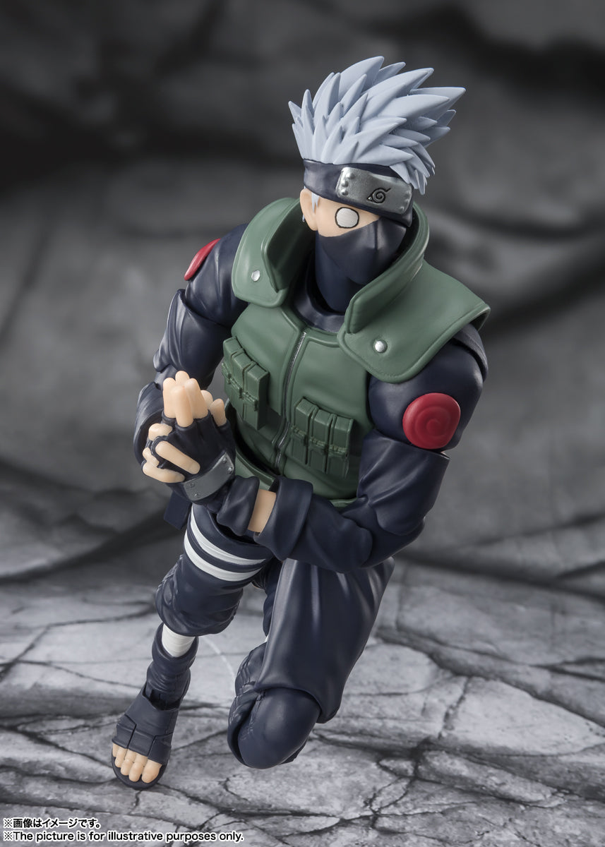 Tamashii Nations - S.H.Figuarts - Naruto: KAKASHI HATAKE -The famed Sharingan Hero- (REISSUE) Preorder Now