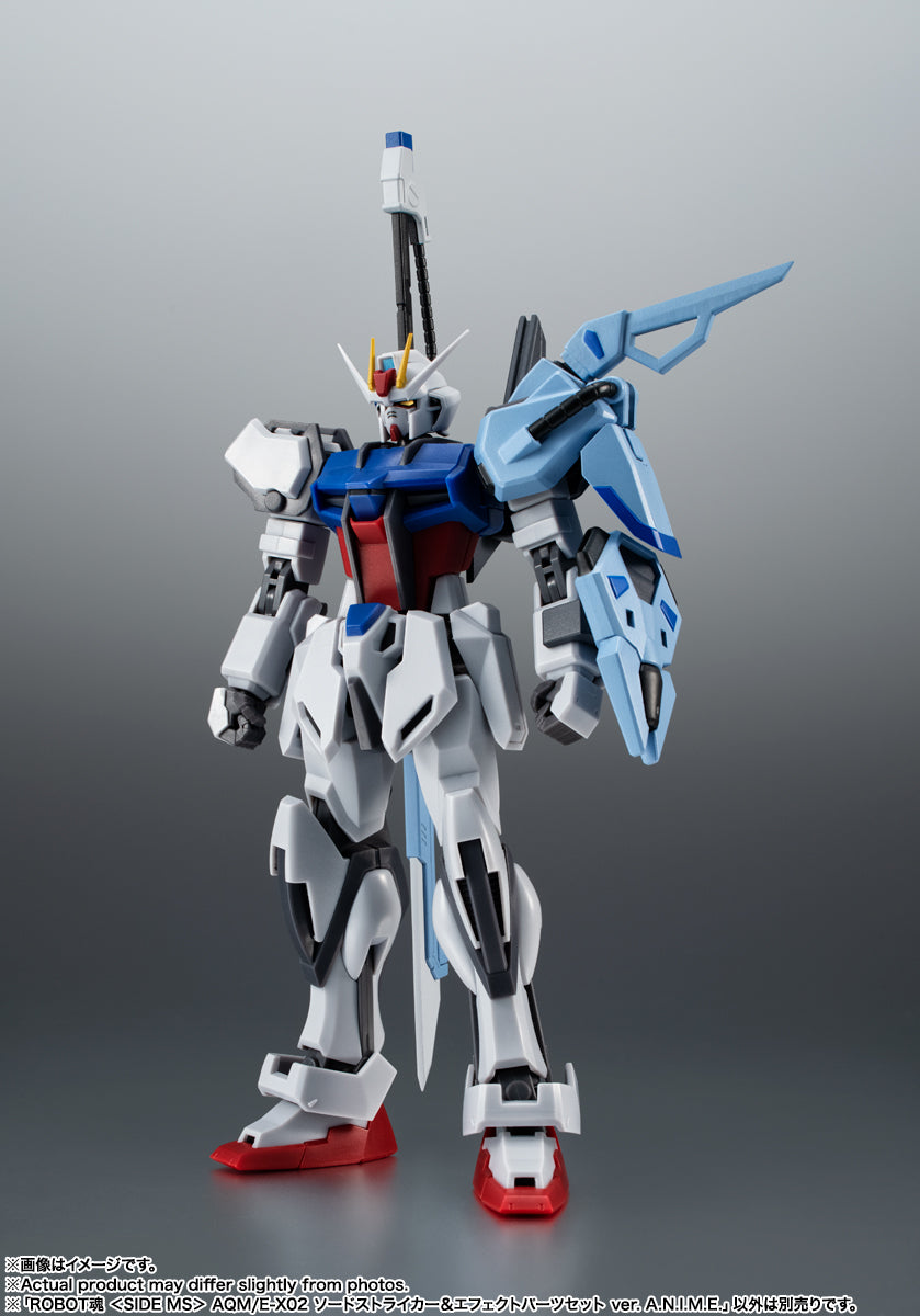 Tamashii Nations - Robot Spirits - Gundam Seed: AQM/E-X02 Sword Striker & Effect Parts Set