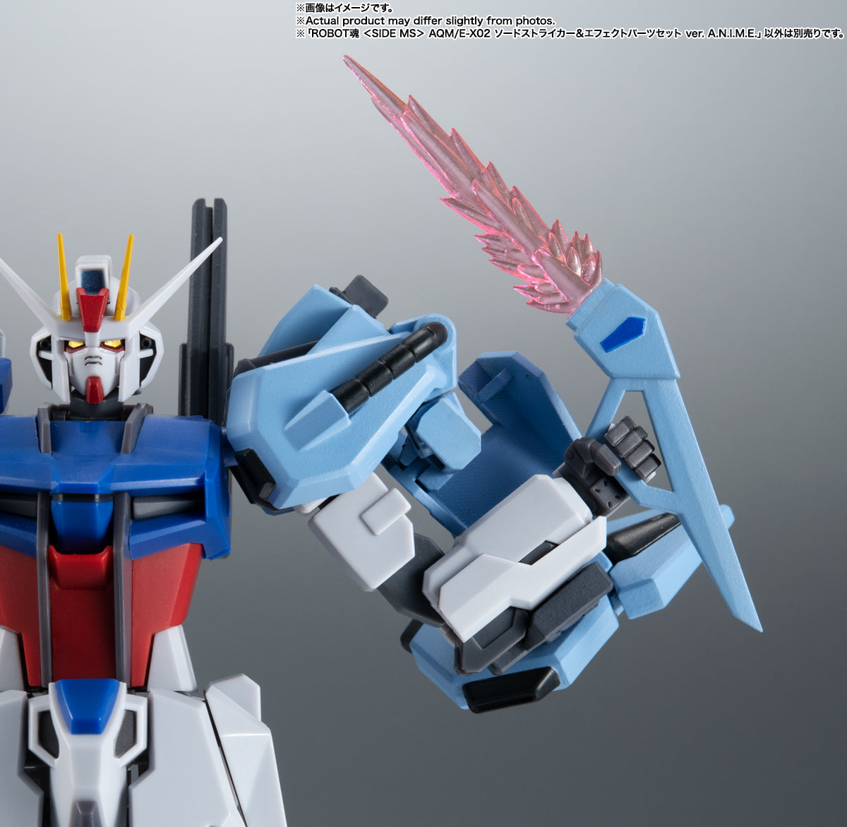 Tamashii Nations - Robot Spirits - Gundam Seed: AQM/E-X02 Sword Striker & Effect Parts Set