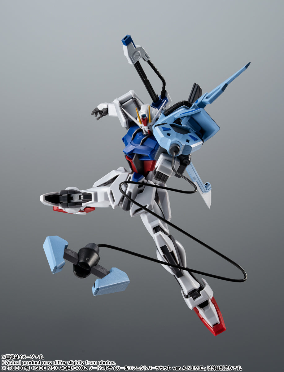 Tamashii Nations - Robot Spirits - Gundam Seed: AQM/E-X02 Sword Striker & Effect Parts Set
