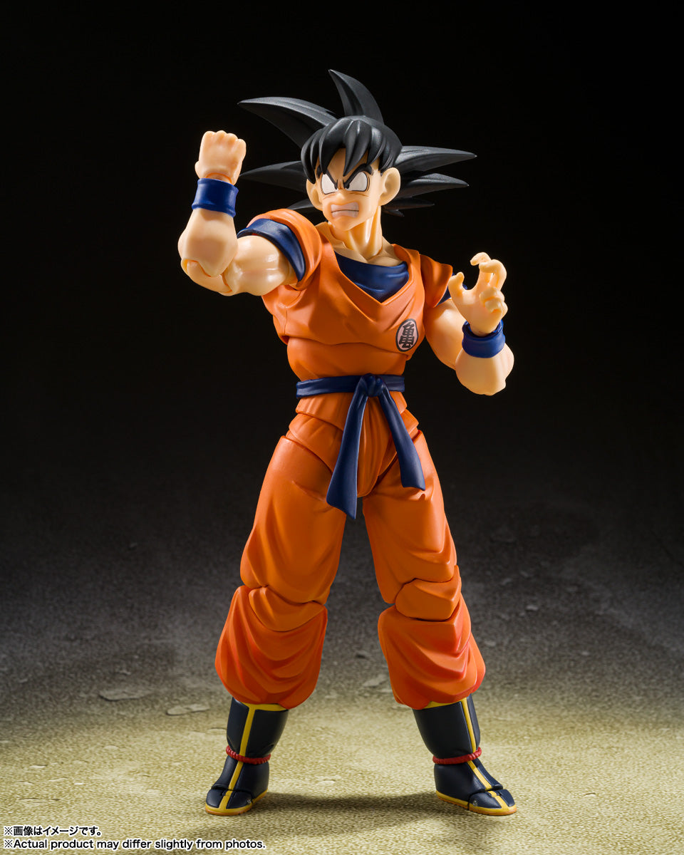 Tamashii Nations: S.H.Figuarts - Dragon Ball Z: SON GOKU & SON GOHAN -KID- & KINTOUN