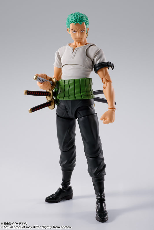 Tamashii Nations - S.H.Figuarts - One Piece: Roronoa Zoro (Romance Dawn) - Reissue