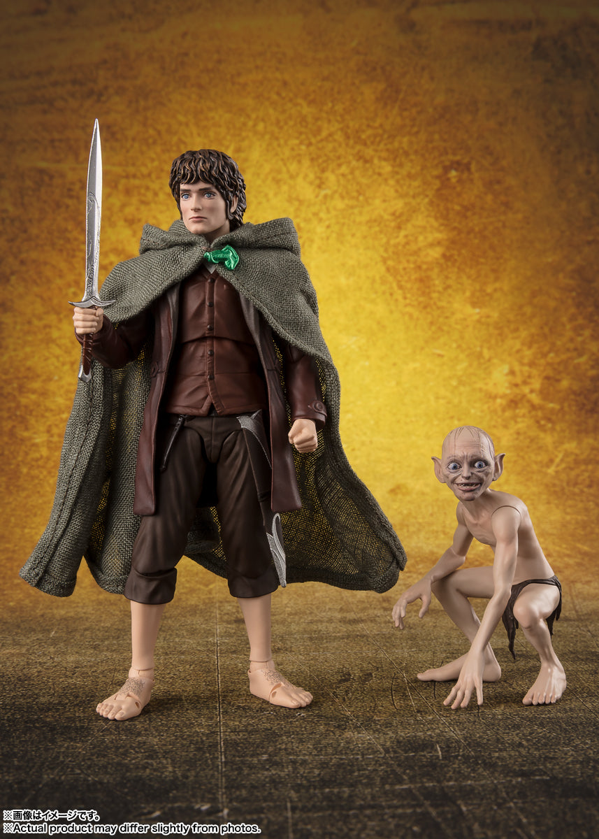 Tamashii Nations - S.H.Figuarts - The Lord of the Rings: The Fellowship of the Ring: Frodo Baggins & Gollum