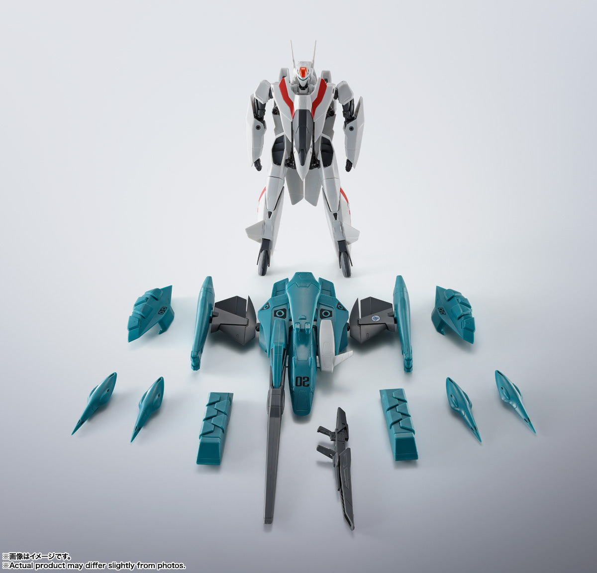 Tamashii Nations - HI-Metal R - Macross 2: VF-2SS VALKYRIE II + SAP (Silvie Gena use) -Lovers Again-