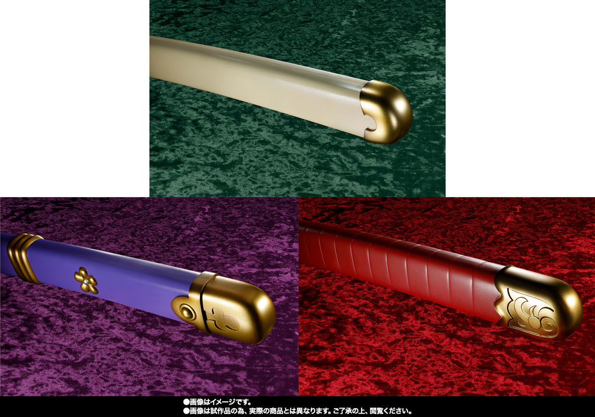 Tamashii Nations - Proplica - One Piece: RORONOA ZORO THREE SWORDS set (Wado Ichimonji, Sandai Kitetsu, Enma)