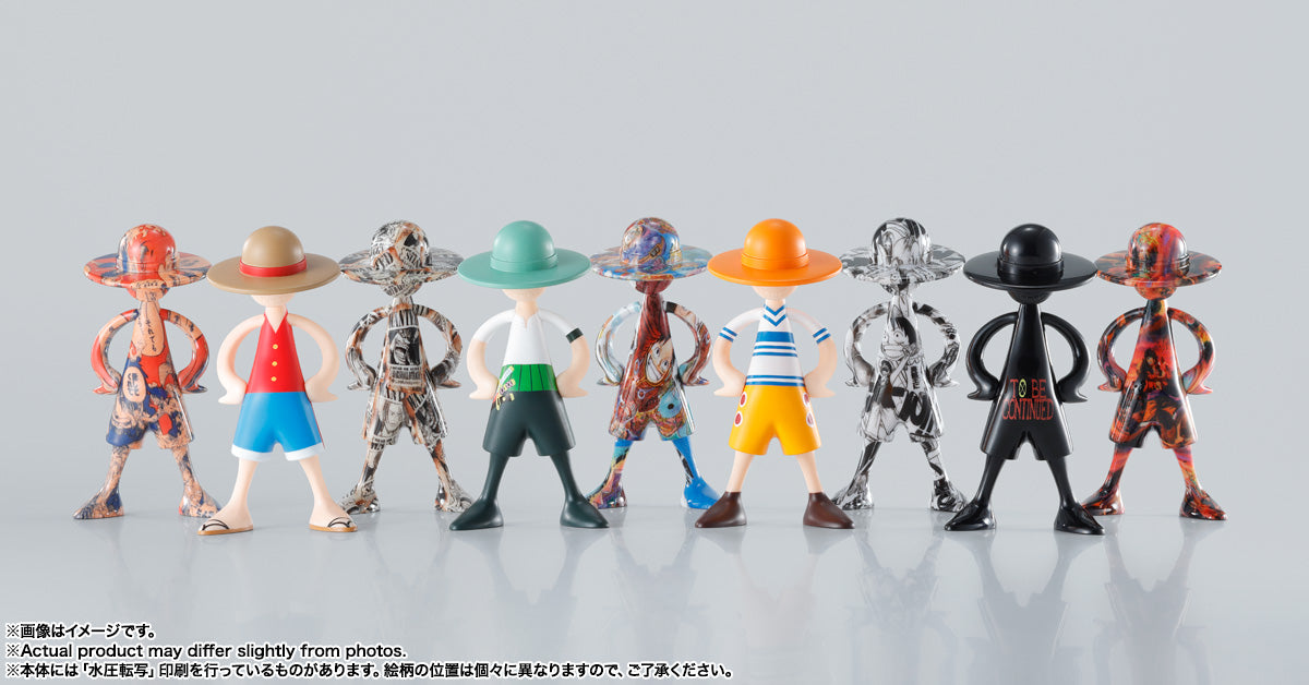 Tamashii Nations - One Piece: Luffy's Archive of Adventure Vol.1 Box of 10 Figures