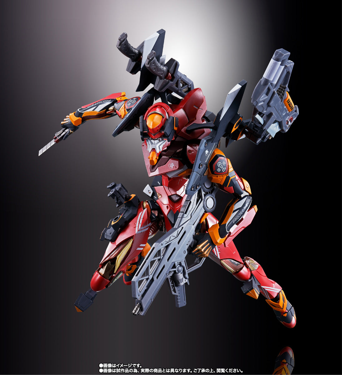 Tamashii Nations - Metal Build - EVANGELION PRODUCTION MODEL-02 30th with the spear of Cassius