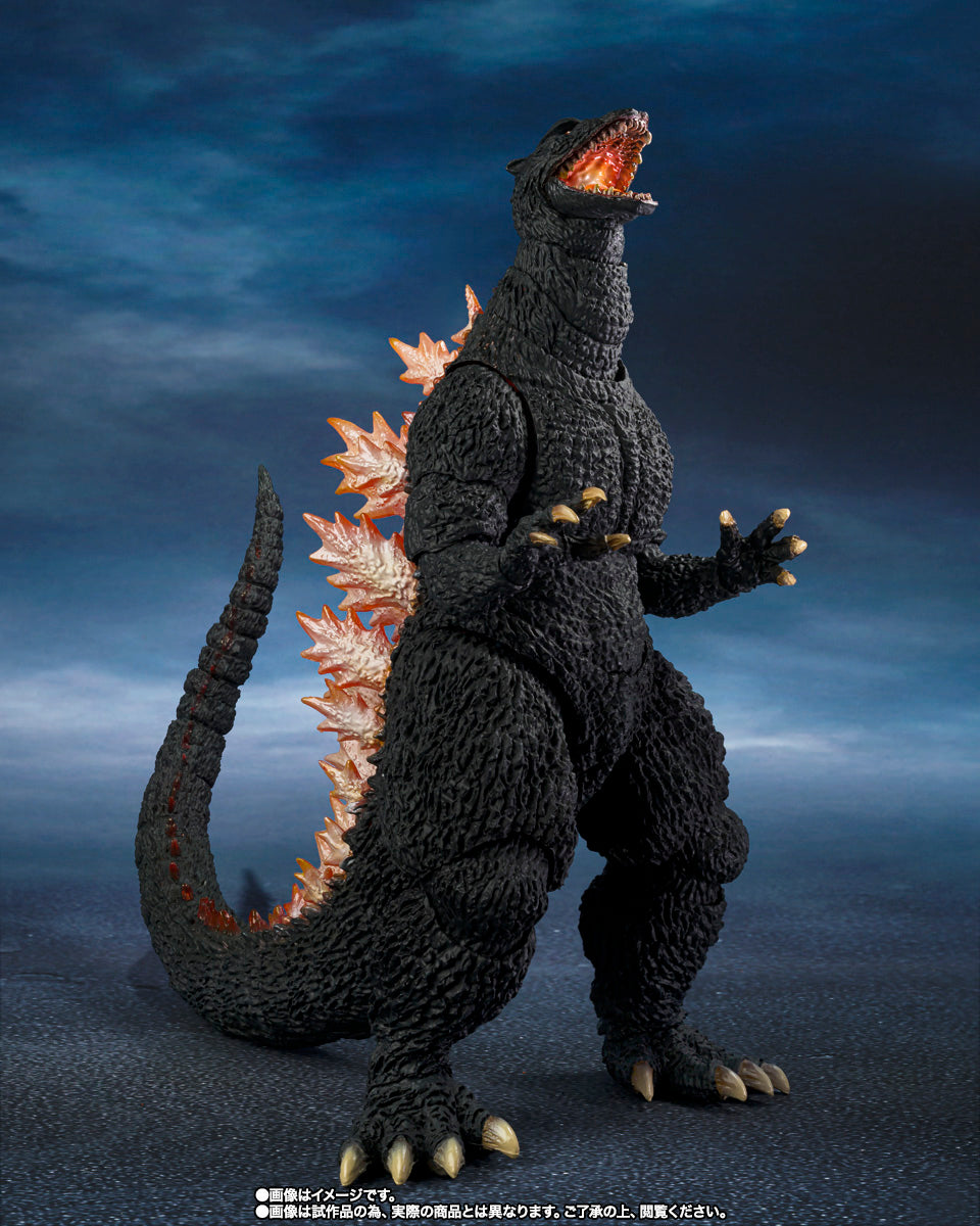 Tamashii Nations (Web Exclusive) - S.H.MonsterArts - Godzilla 2004: Godzilla (2004) Heat Ray Version VS New Gotengo