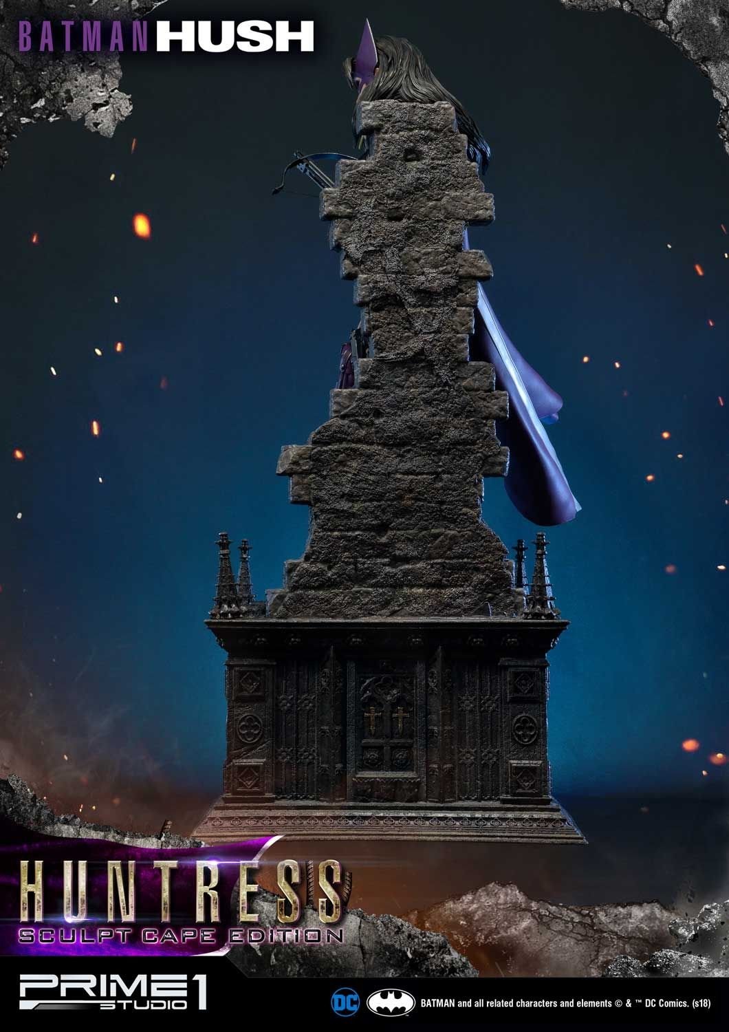 PRE-LOVED - Prime 1 Studio - Batman Hush: Huntress (Sculpt Cape Edition)
