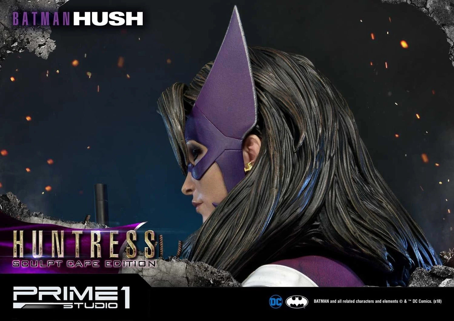 PRE-LOVED - Prime 1 Studio - Batman Hush: Huntress (Sculpt Cape Edition)