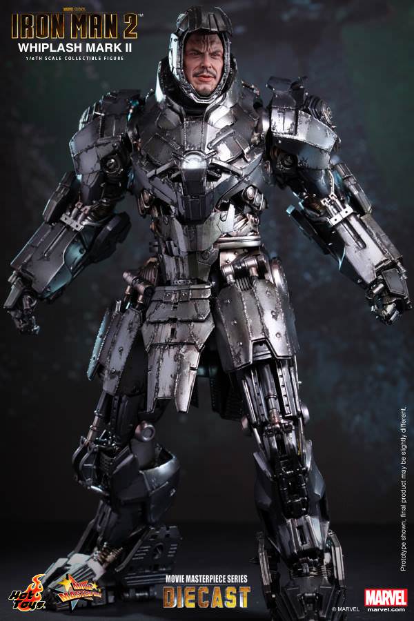 PRE-LOVED - Hot Toys - MMS237D06 - Iron Man 2 – Whiplash II (Diecast)