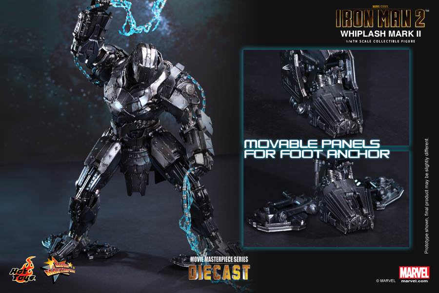 PRE-LOVED - Hot Toys - MMS237D06 - Iron Man 2 – Whiplash II (Diecast)