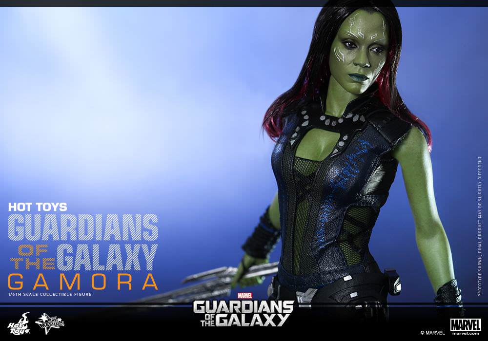 PRE-LOVED - Hot Toys - MMS259 - Guardians of the Galaxy: Gamora