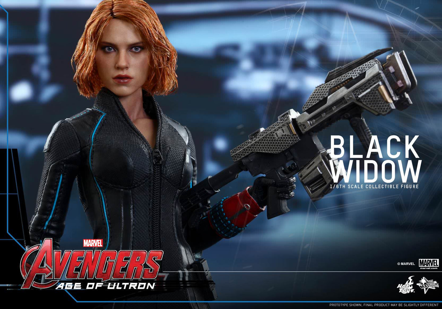 PRE-LOVED - Hot Toys - MMS288 - Avengers Age of Ultron: Black Widow
