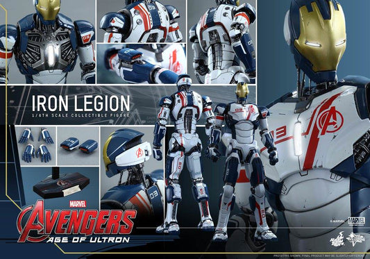 PRE-LOVED - Hot Toys - MMS299 - Avengers Age of Ultron: 1/6th Scale Iron Legion