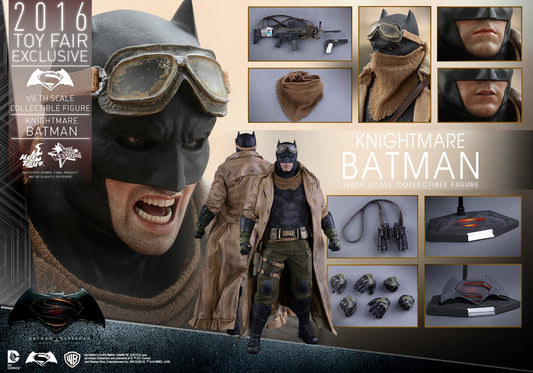 PRE-LOVED - Hot Toys Toy Fair Exclusive - MMS372 - Batman VS Superman: Nightmare Batman
