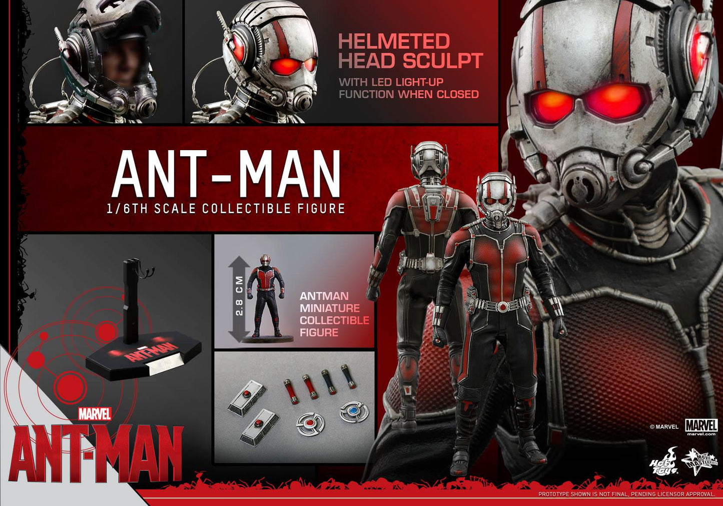 PRE-LOVED - Hot Toys - MMS308 - Ant-Man: Ant-Man