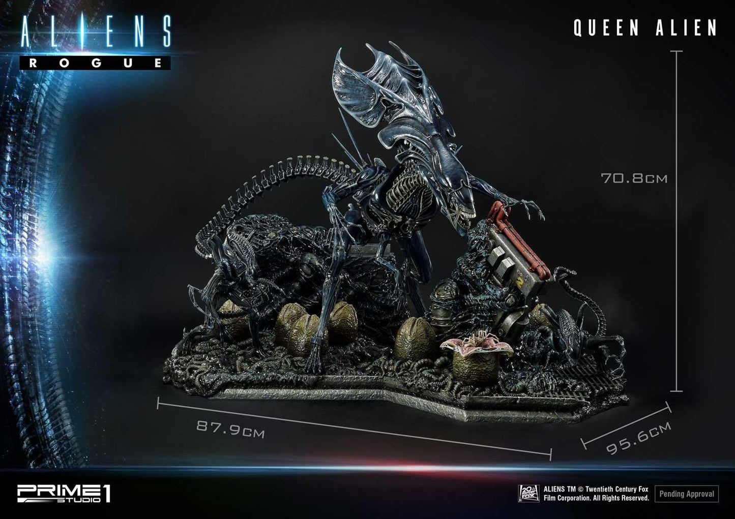 PRE-LOVED - PRIME 1 STUDIO - ALIEN ROGUE: QUEEN ALIEN "BATTLE DIORAMA"