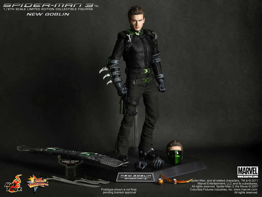 PRE-LOVED - HOT TOYS - MMS151 - SPIDER-MAN 3 - GREEN GOBLIN