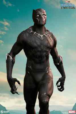 PRE-LOVED - SIDESHOW COLLECTIBLES - 300764 - BLACK PANTHER PREMIUM FORMAT