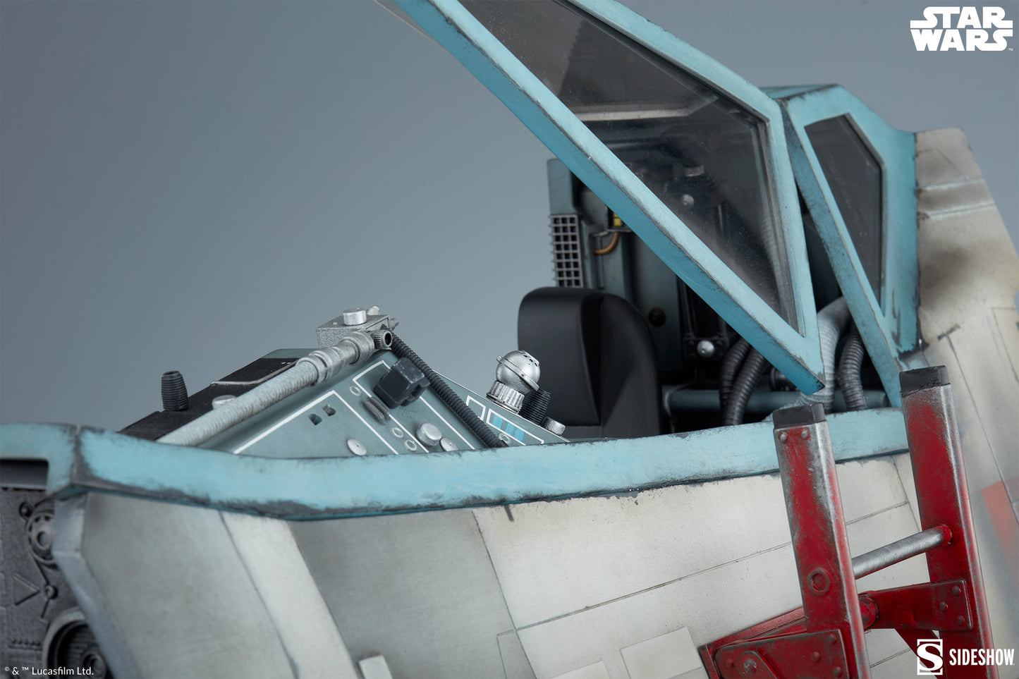 Sideshow Collectibles - Star Wars™: Luke Skywalker™ and X-Wing: Red Five, Standing By Premium Format