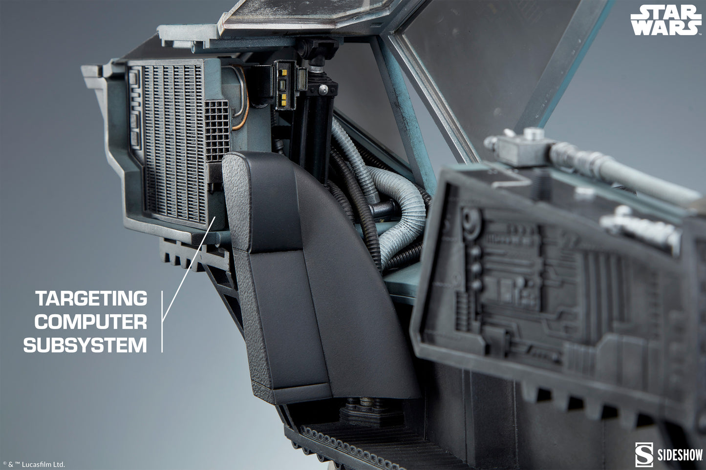 Sideshow Collectibles - Star Wars™: Luke Skywalker™ and X-Wing: Red Five, Standing By Premium Format