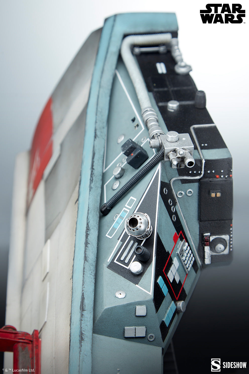 Sideshow Collectibles - Star Wars™: Luke Skywalker™ and X-Wing: Red Five, Standing By Premium Format