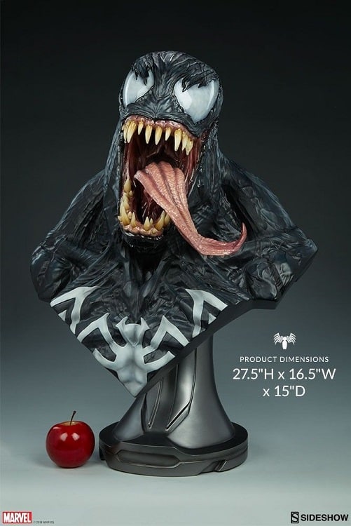 PRE-LOVED - Sideshow Collectibles - 400315 - Venom Life Size Bust