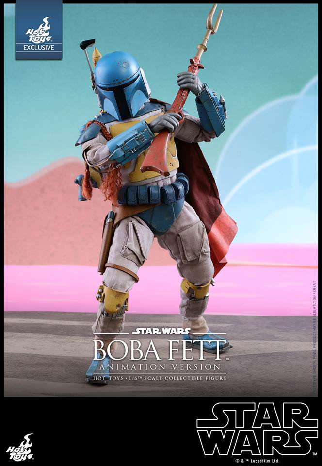 PRE-LOVED - Hot Toys - TMS006 - Star Wars – Boba Fett (Animation)