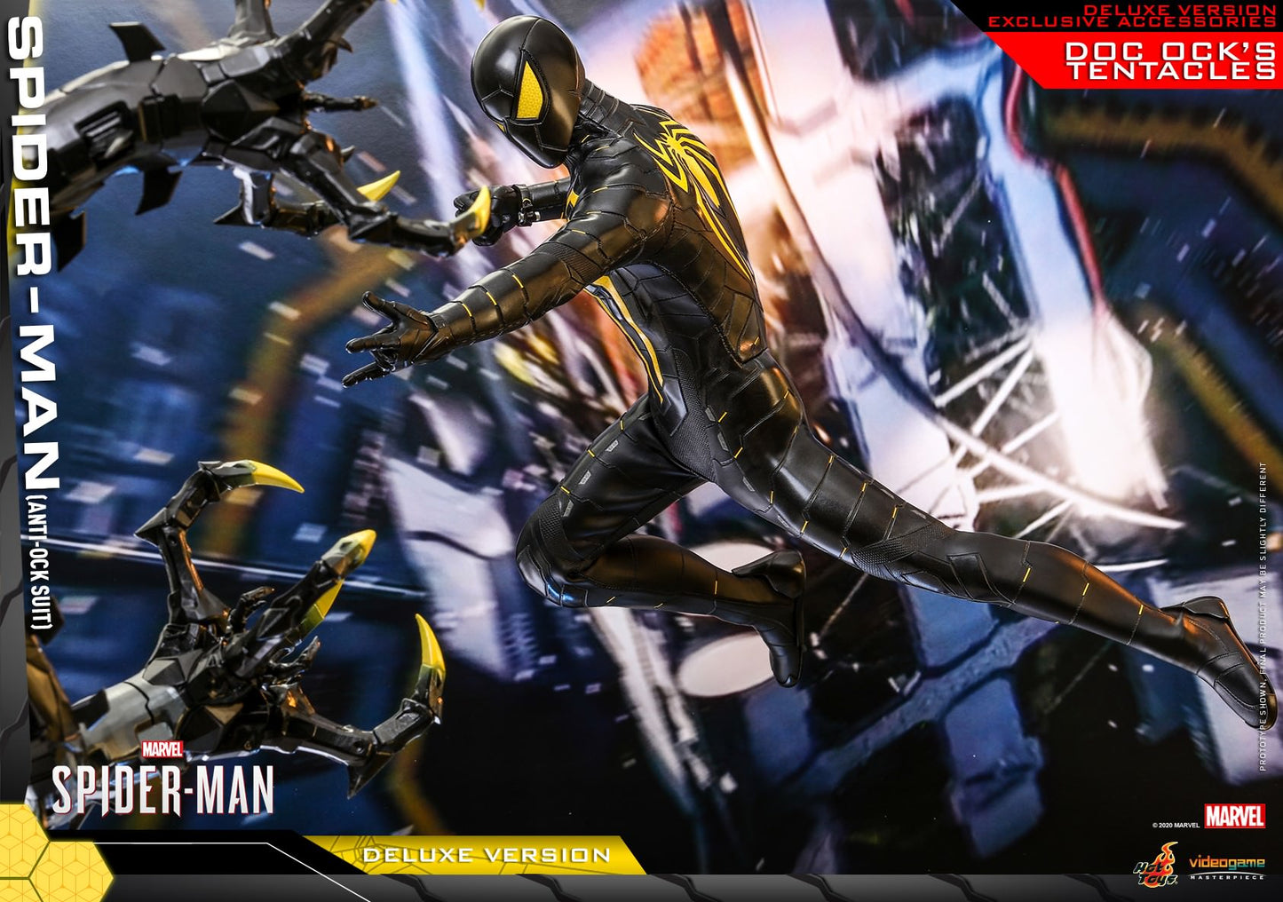 PRE-LOVED - Hot Toys - VGM045 - Marvel’s Spider-Man (Anti-Ock Suit) - Deluxe Version