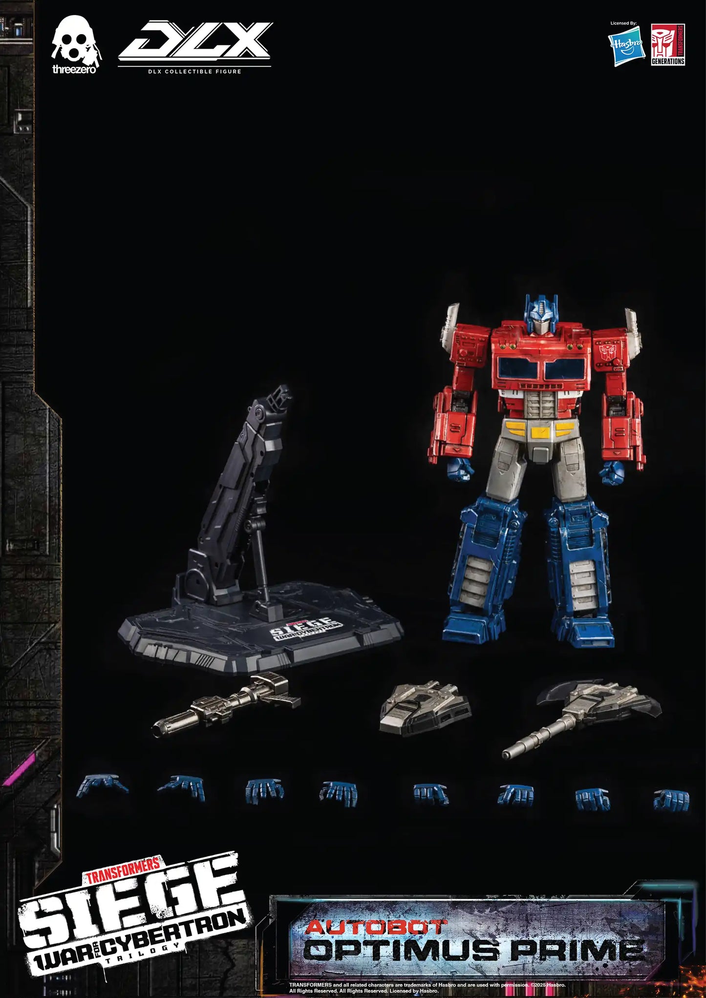 Threezero - Transformers - War For Cybertron Trilogy DLX: Optimus Prime