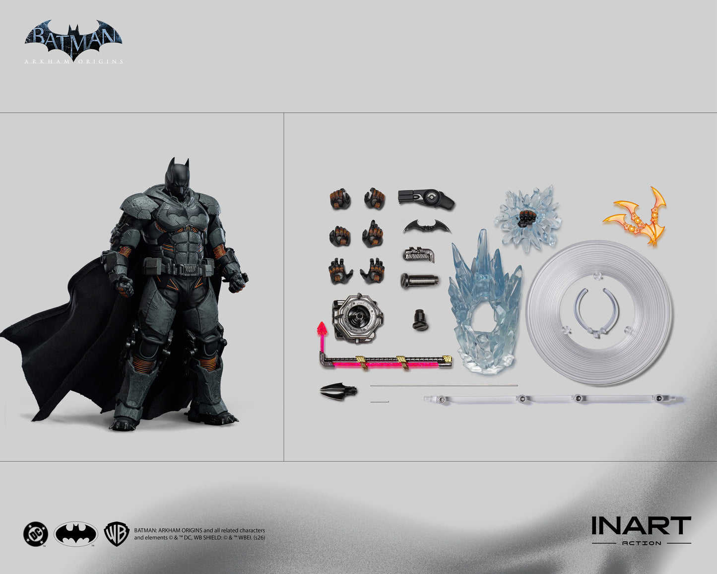 INART Collectibles - Batman: Arkham Origins - 1/12 Scale Batman (XE Suit) Pre-order