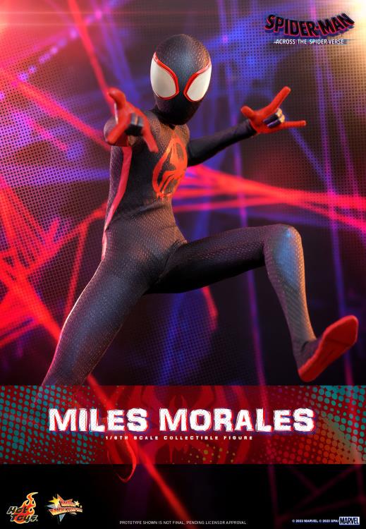 Hot Toys - MMS710 - Spider-Man: Across The Spider-Verse: Part One: Spider-Man (Miles Morales) 1/6 Scale Figure