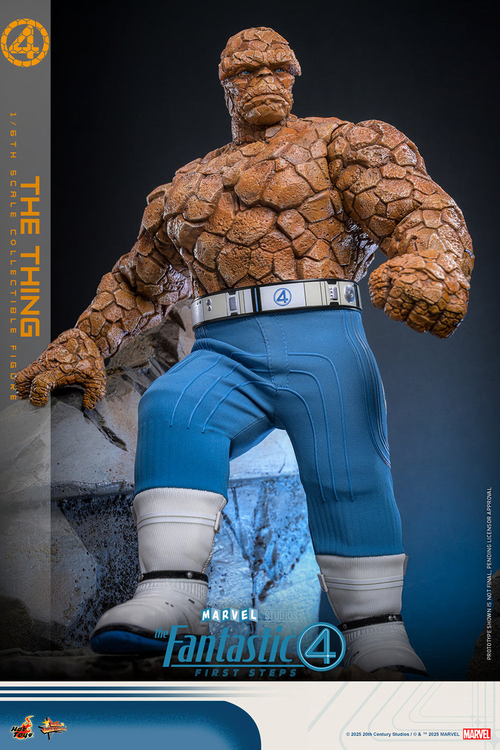 Hot Toys - The Fantastic Four: First Steps - MMS813: The Thing 1/6th Scale Collectible Figure