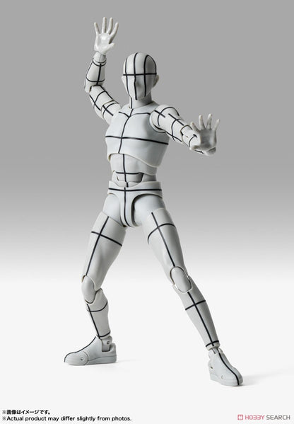Tamashii Nations - S.H.Figuarts - Body-Kun Sports Edition Wireframe (Gray Color Ver.)
