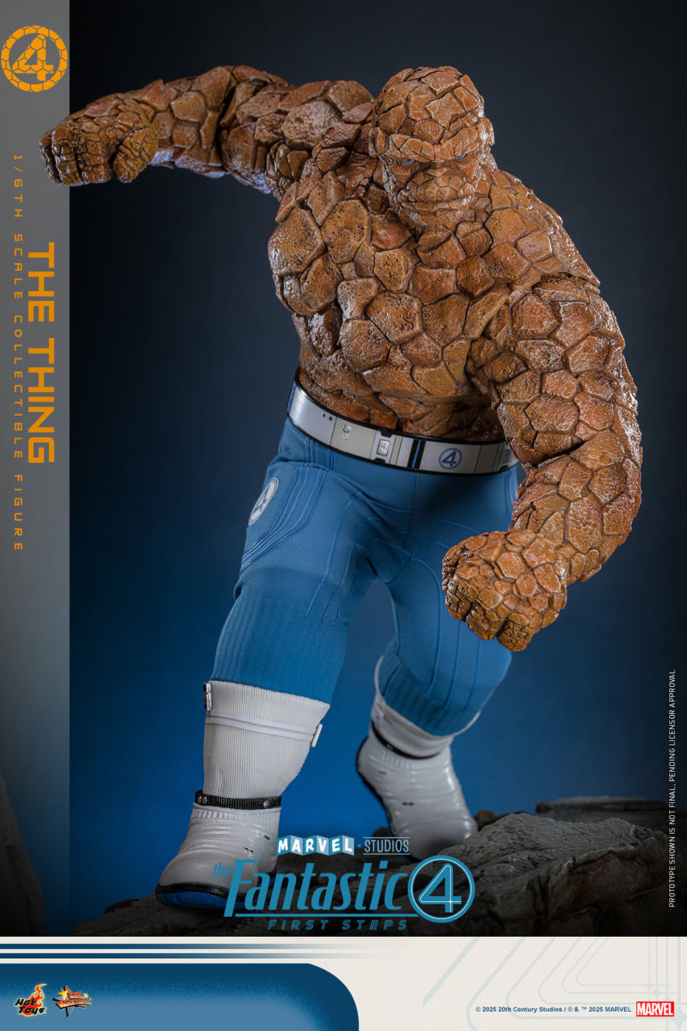 Hot Toys - The Fantastic Four: First Steps - MMS813: The Thing 1/6th Scale Collectible Figure