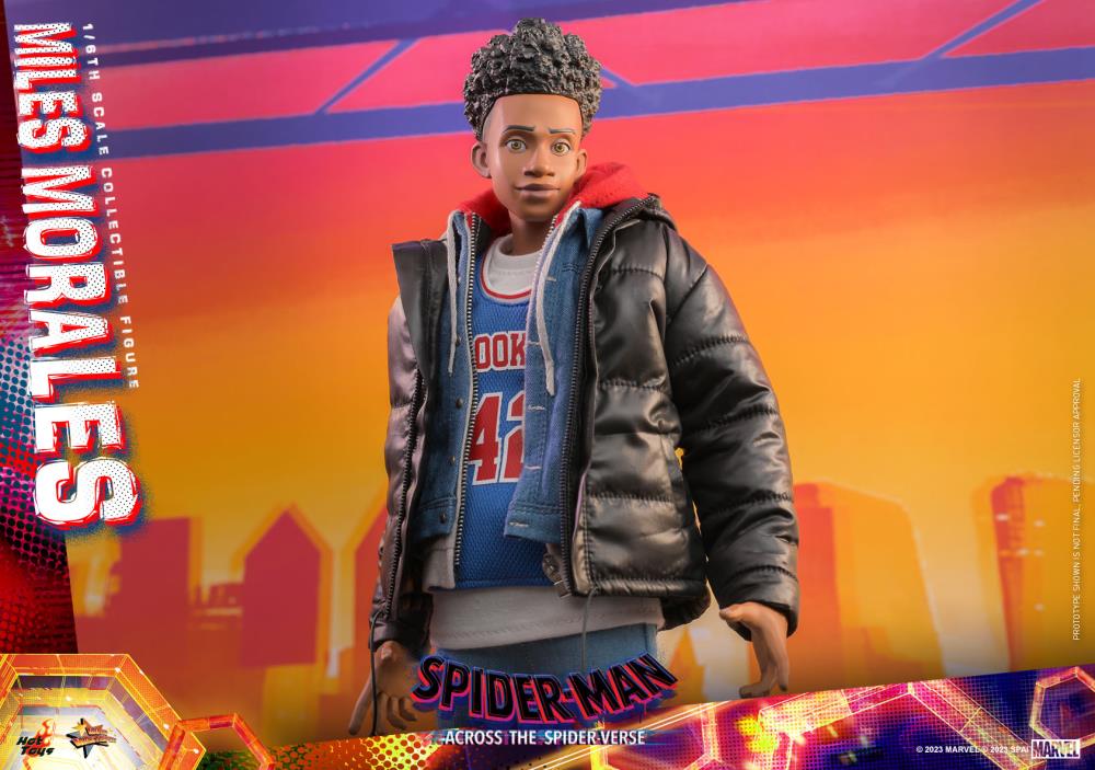 Hot Toys - MMS710 - Spider-Man: Across The Spider-Verse: Part One: Spider-Man (Miles Morales) 1/6 Scale Figure