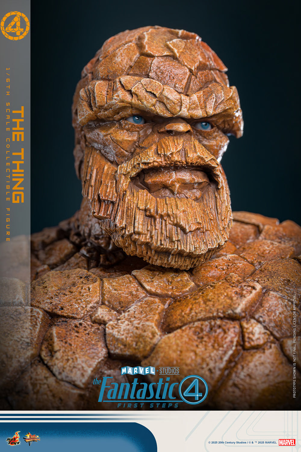 Hot Toys - The Fantastic Four: First Steps - MMS813: The Thing 1/6th Scale Collectible Figure