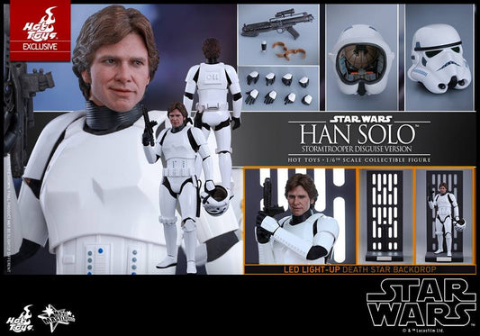 PRE-LOVED - Hot Toys (Exclusive Edition) - MMS418 - Star Wars: Han Solo Stormtrooper Disguise Version