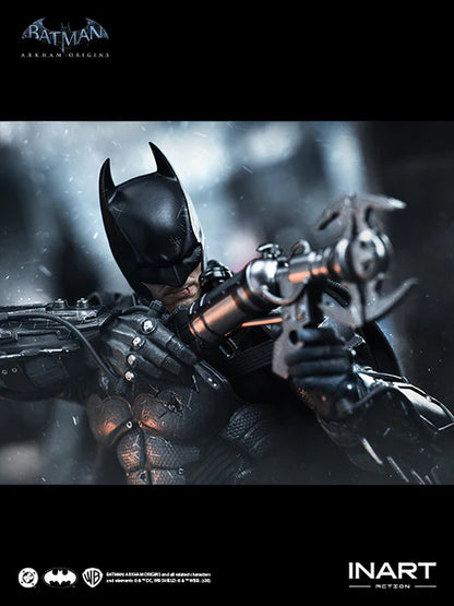INART Collectibles - Batman: Arkham Origins - 1/12 Scale Batman (Battle Damaged Version)  Pre-order NOW