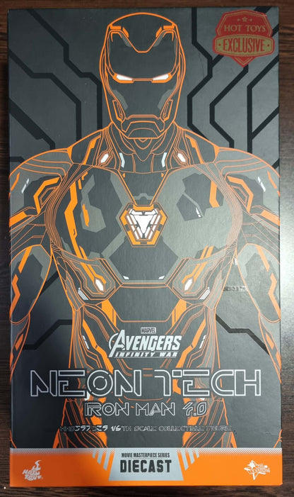 PRE-LOVED - Hot Toys - MMS597D39 - Iron Man Mark L 4.0 Neon Tech (2021 Toys Fair Exclusive)